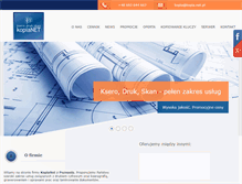 Tablet Screenshot of kopia.net.pl